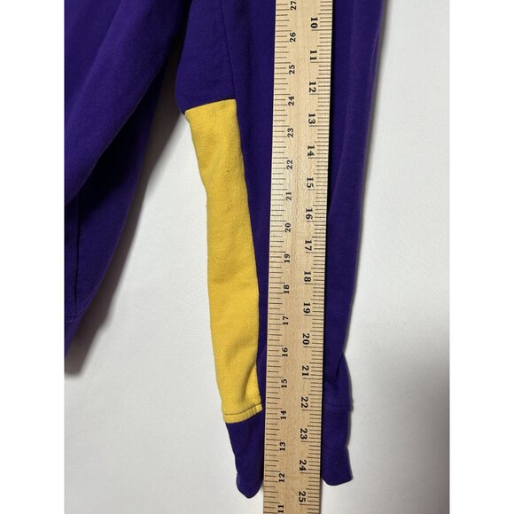 Minnesota Vikings NFL Team Apparel Hoodie Purple & Yellow sz XL - Picture 8 of 11